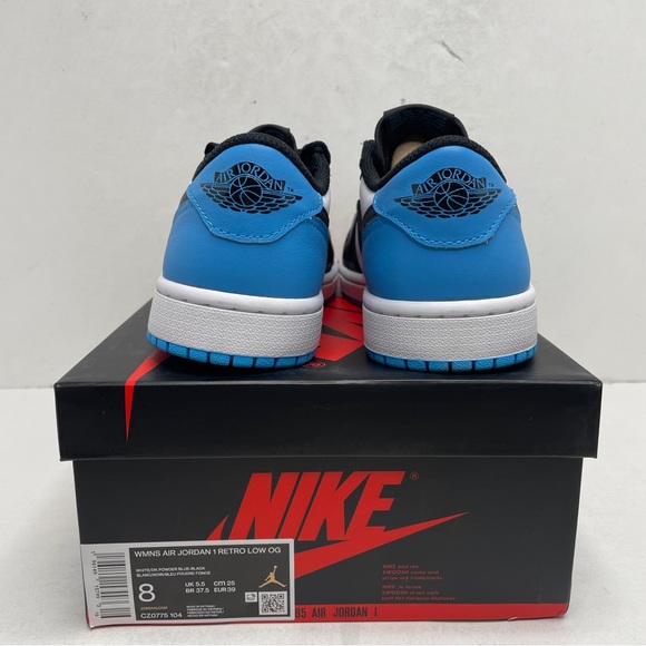 Nike Air Jordan 1 Retro Low WMNS “UNC/Powder Blue” 2022 - Picture 4 of 4